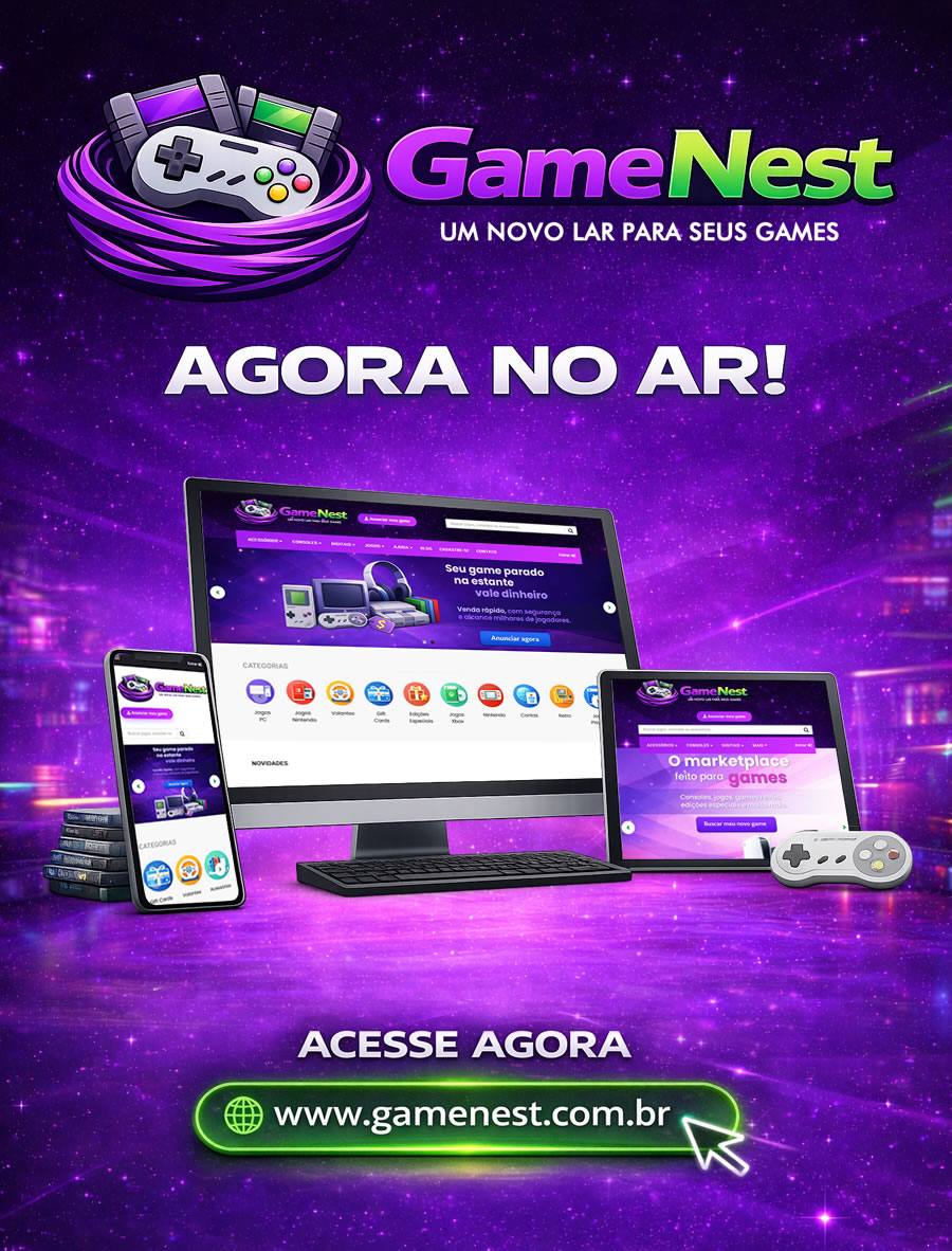 GameNest: a nova forma segura de comprar e vender games no Brasil